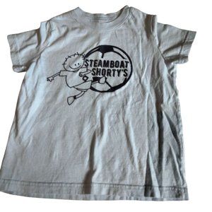 Kids Steamboat Shortys T Shirt Colorado Tee Blue Size 4 Soccer